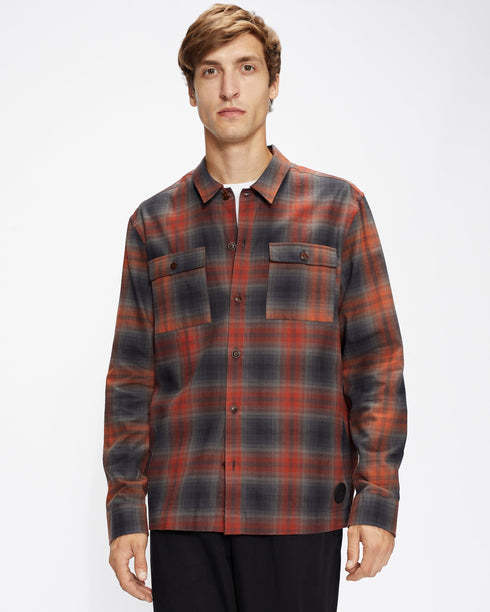 <P>Ls Multi Check Soft Flannel Shacket</P>